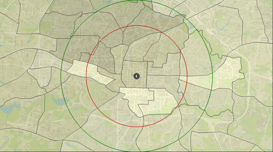 Raleigh, North Carolina - Percentage of the Population with a Bachelor